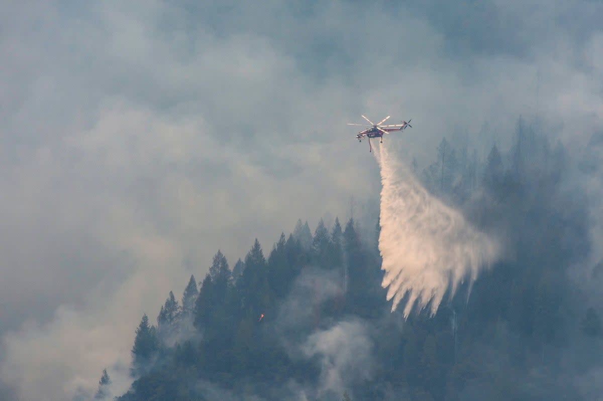 Western Wildfires (ASSOCIATED PRESS)