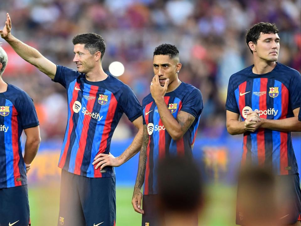 Barcelona have staked their future on Champions League progress (AFP via Getty Images)