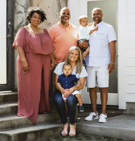 Elyse Cosgrove/Torch Pictures Tamika Felder and Rocky Campbell with the Marable family