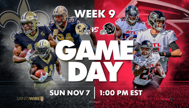 NFL Week 9: How to watch, stream, and listen to Saints vs. Falcons