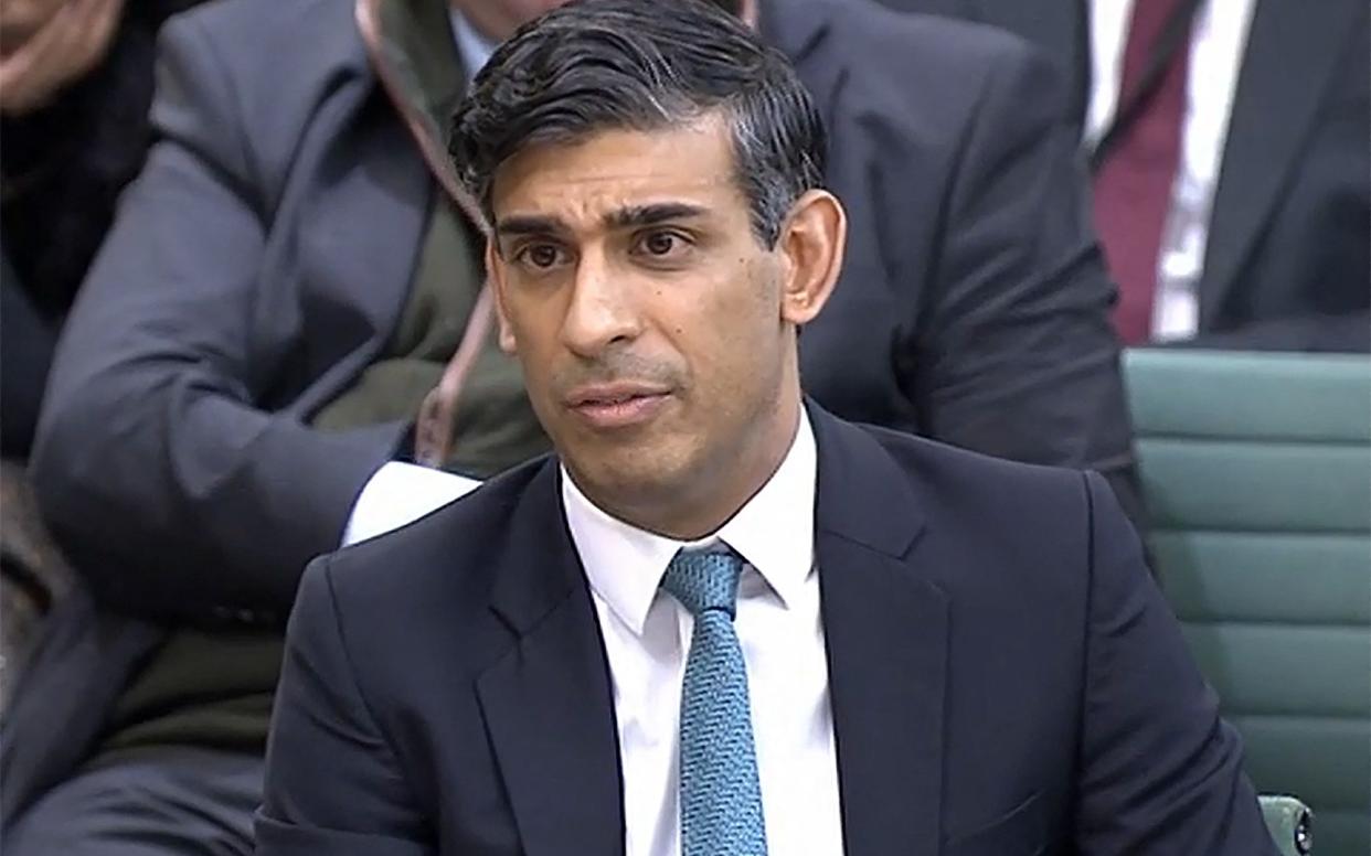 Rishi Sunak, the Prime Minister, gives evidence to the Liaison Committee this afternoon