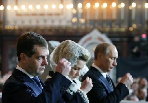 Back in 2012 Medvedev was Russia's president and and Putin was prime minister