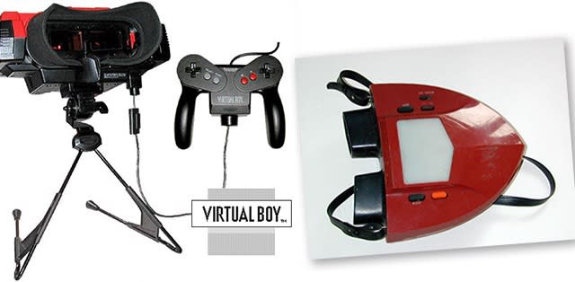 Sadly The Virtual Boy was ahead of its time (Image Credit: Wired)