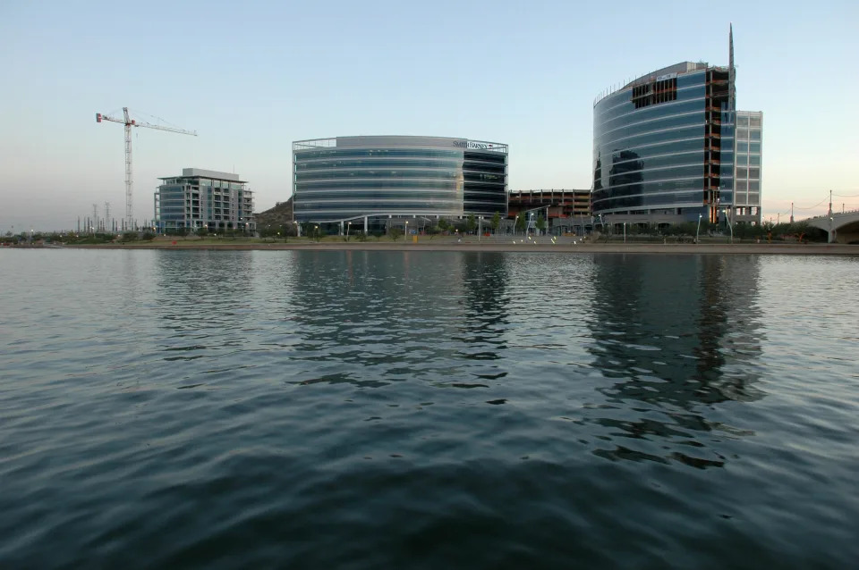 Hayden Ferry Lakeside was the first development built on the lake.