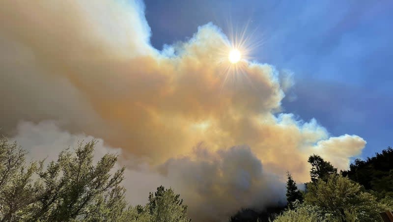 The Silver King Fire continued to progress through the evening hours Saturday. It was estimated at 5,400 acres and exhibiting extreme fire behavior by Sunday morning, according to Utah Fire Info.