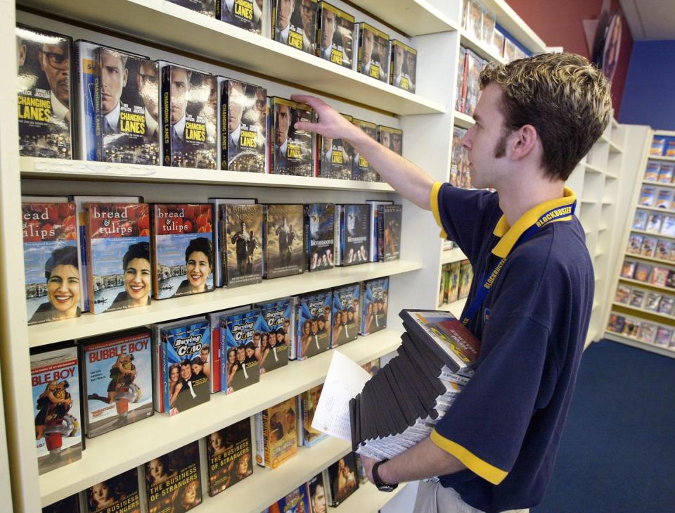 Blockbuster employees had one key perk...