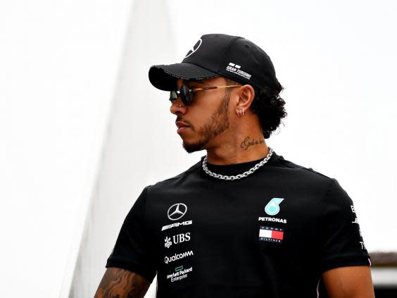 Hamilton drew on his own experience of breaking through into F1 alongside Fernando Alonso (Getty)