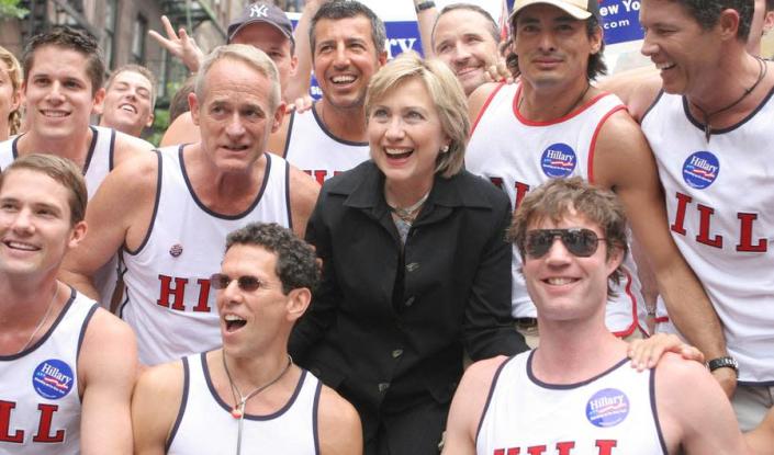  Hillary Clinton Just Released a Bold New Platform for LGBT Equality