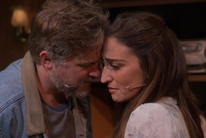 Joe Tippett and Sara Bareillis star in "Waitress: The Musical." Photo courtesy of Bleecker Street