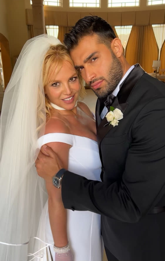 They’re Together ~Till the World Ends~! Britney Spears and Sam Asghari Are Married: Wedding Details