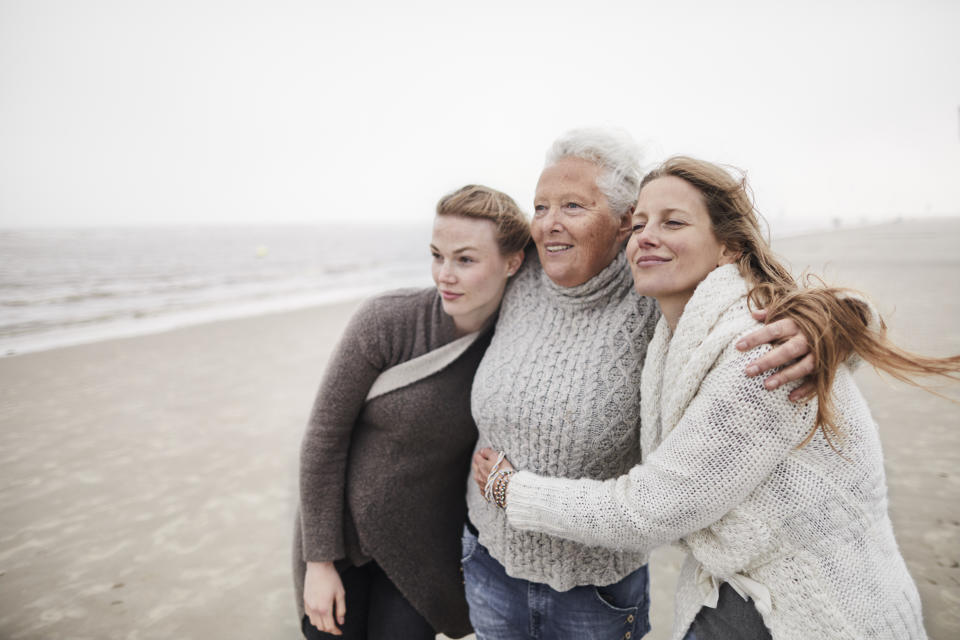 three generations women