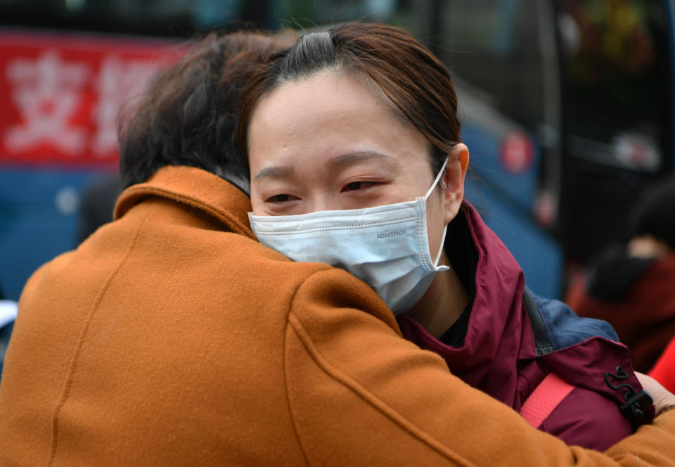 A Wuhan native living in the United States is using TikTok to combat coronavirus misconceptions. (Photo: Wei Peiquan/Xinhua via Getty)