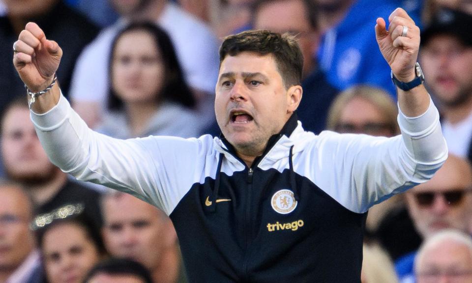 <span>Mauricio Pochettino has guided Chelsea to four straight wins after a difficult season.</span><span>Photograph: David Horton/CameraSport/Getty Images</span>