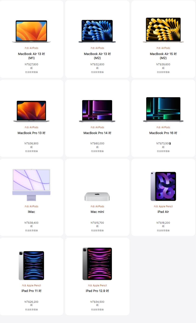 除了贈品以外還有專案8折優惠。（圖／翻攝蘋果官網）