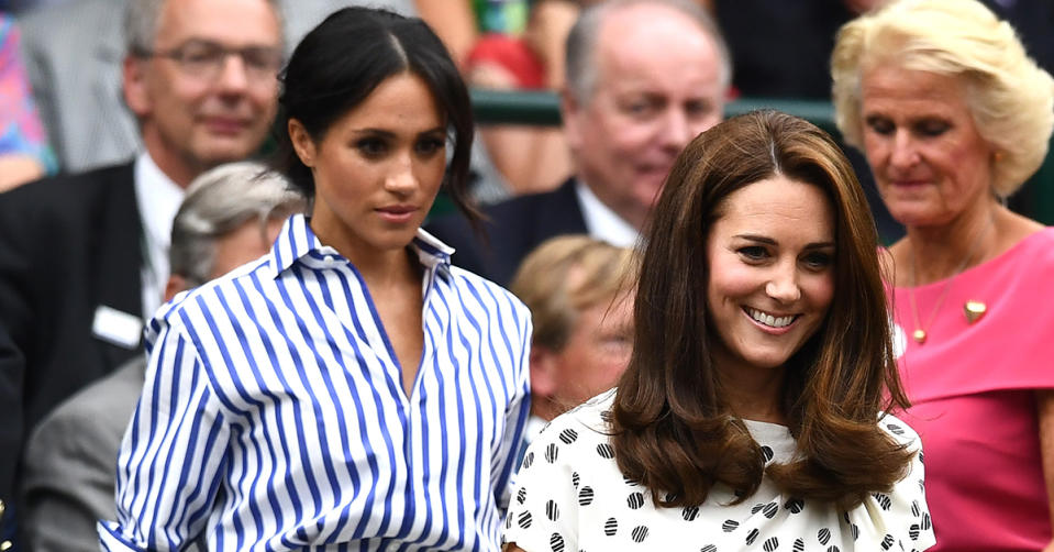 Meghan Markle and Kate Middleton