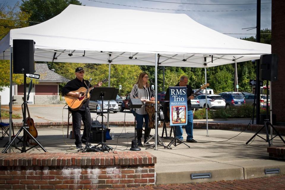 In this file photo, RMS Trio performs at the Ellwood City Community Stage.