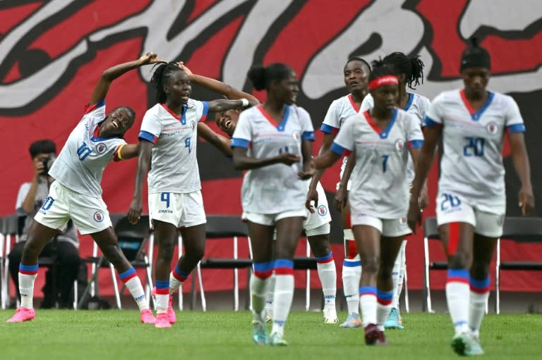 <a class="link " href="https://sports.yahoo.com/soccer/teams/haiti-women/" data-i13n="sec:content-canvas;subsec:anchor_text;elm:context_link" data-ylk="slk:Haiti;sec:content-canvas;subsec:anchor_text;elm:context_link;itc:0">Haiti</a> are set to make their World Cup debut (Jung Yeon-je)