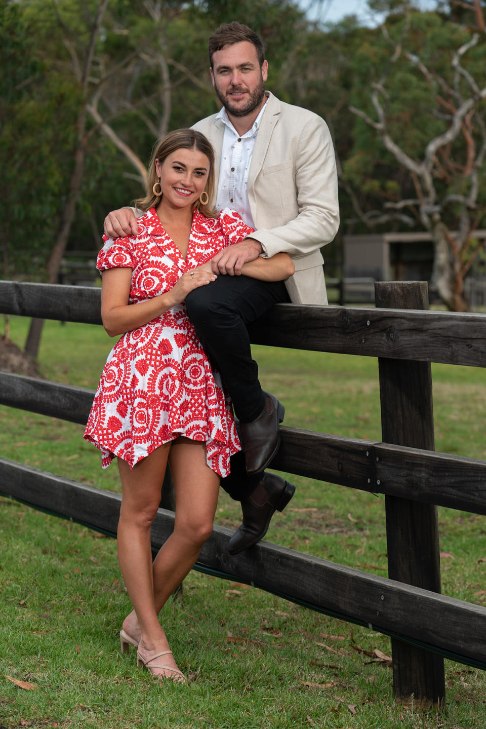 Andrew Guthrie and Jess Nathan on Farmer Wants A Wife S11 2021 Final Decision