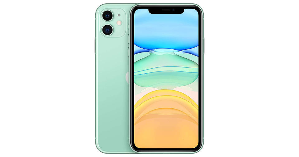 iPhone 11 en bonito color verde - Imagen: Amazon México