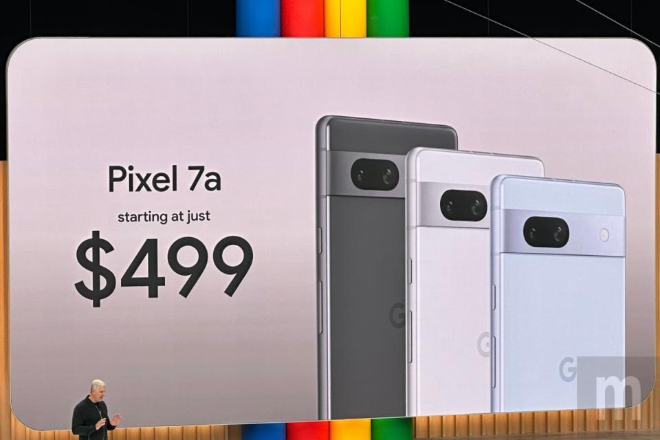 親民價位Pixel 7a揭曉，Google首款螢幕可凹折手機Pixel Fold、平板裝置Pixel Tablet同步推出