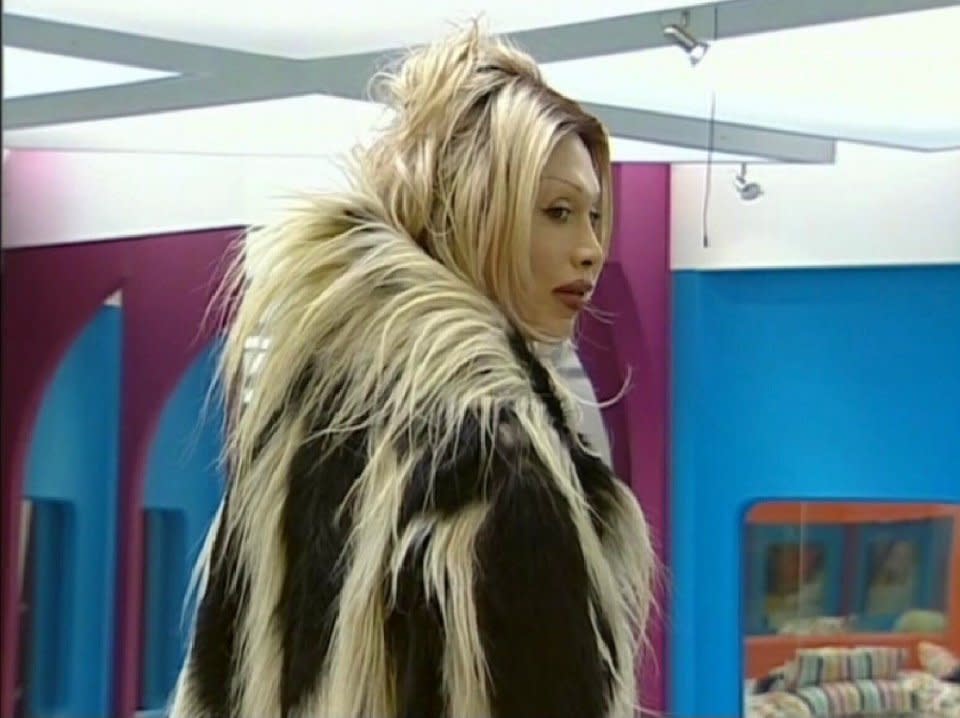 Pete Burns and the gorilla coat (Series 4 CBB)