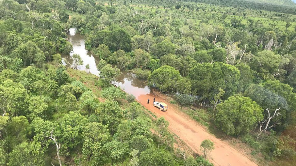 The officer had travelled through the crossing one day earlier. Source: Northern Territory Police, Fire and Emergency Services