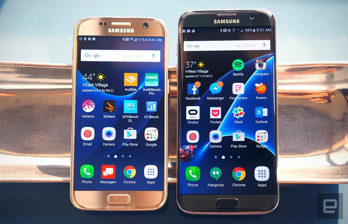 Isoleren Registratie Optimaal Galaxy S7 and S7 Edge review: Samsung's finest get more polished | Engadget