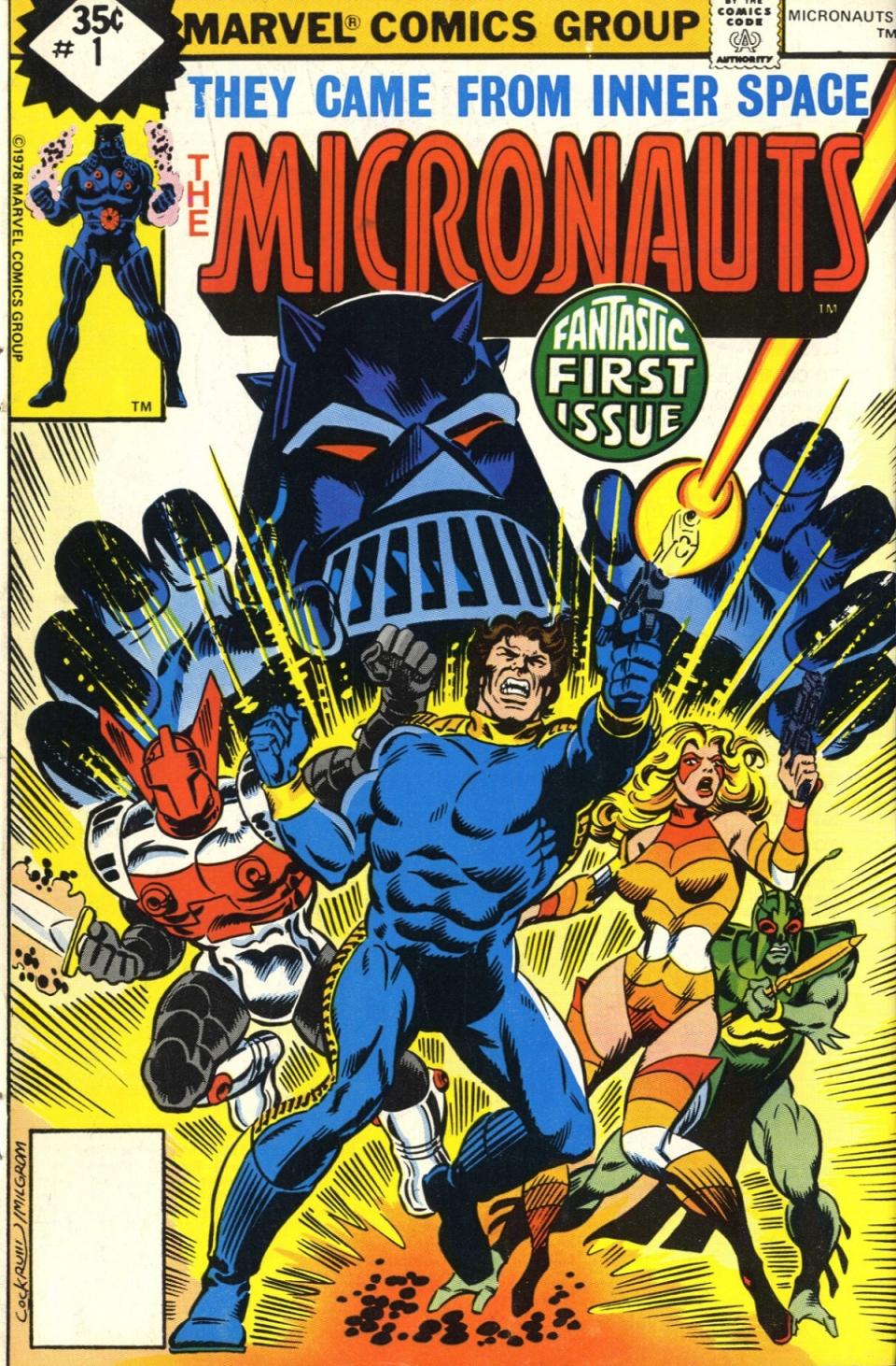 Micronauts #1 from Marvel Comics in 1979,