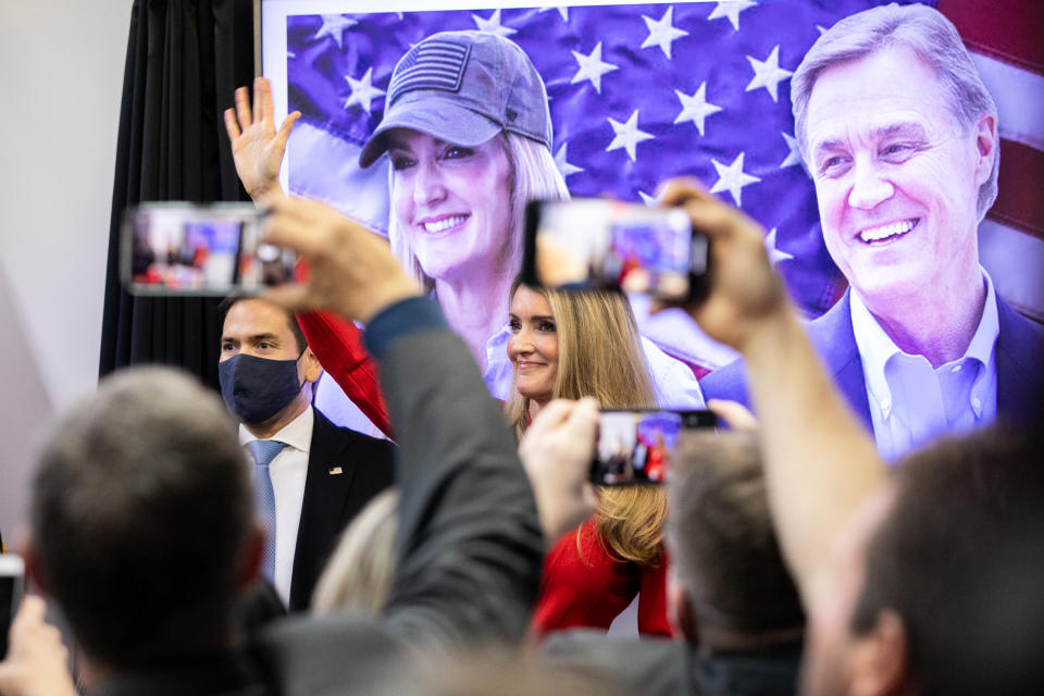 Kelly Loeffler and Marco Rubio