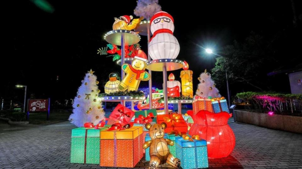 「聖誕樹村」可找到雪人、薑餅人等耶誕角色。（圖／翻攝自屏東縣觀光旅遊網）