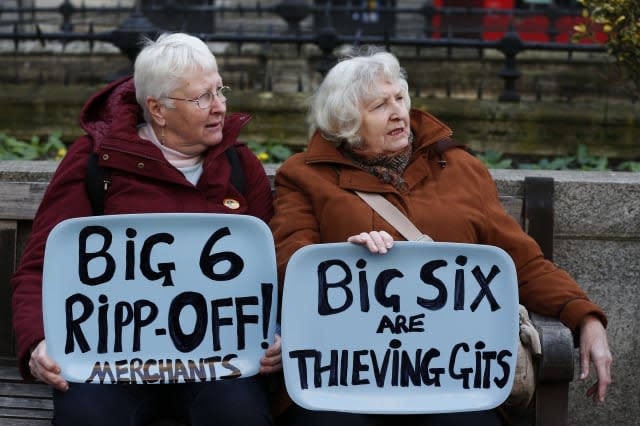 Britain Energy Prices Protest