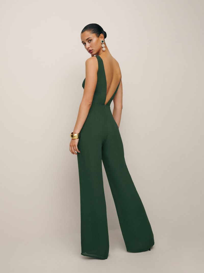 <p><a href="https://go.redirectingat.com?id=74968X1596630&url=https%3A%2F%2Fwww.thereformation.com%2Fproducts%2Ffreya-jumpsuit%2F1314407FOE.html%3Fdwvar_1314407FOE_color%3DFOE&sref=https%3A%2F%2Fwww.townandcountrymag.com%2Fstyle%2Ffashion-trends%2Fg22805680%2Fjumpsuits-for-weddings%2F" rel="nofollow noopener" target="_blank" data-ylk="slk:Shop Now;elm:context_link;itc:0;sec:content-canvas" class="link rapid-noclick-resp">Shop Now</a></p><p>Freya Jumpsuit</p><p>thereformation.com</p><p>$248.00</p>