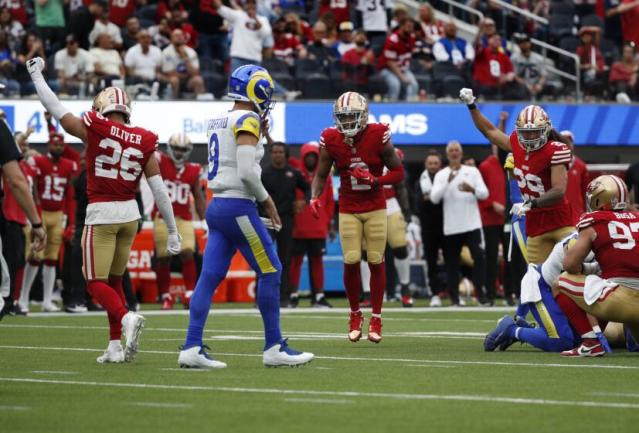 Rams lose to 49ers in overtime, but still win division title – Orange  County Register