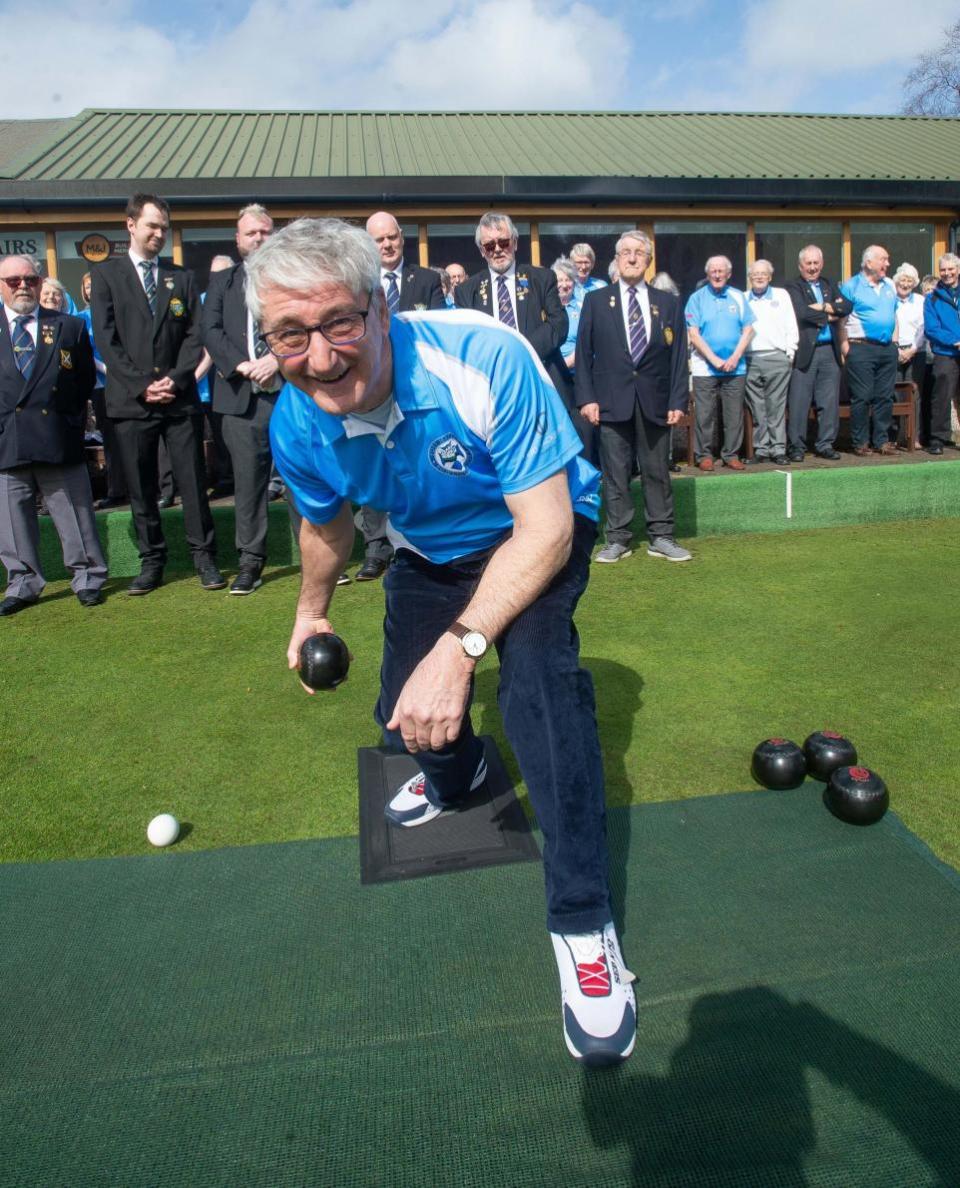 Greenock Telegraph: Fort Matilda Bowling Club in Greenock opens for 2024 season.