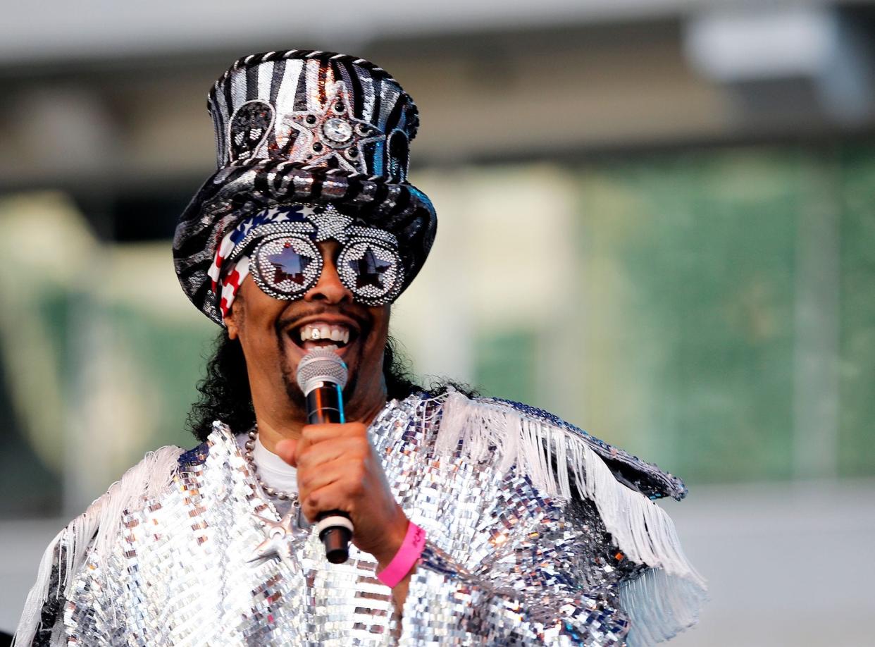 Bootsy Collins announced a collaborative compilation album project, "Funk Not Fight," and hosted an Apple Music show featuring guests Morris Day, Bruno Mars, Snoop Dogg, Dr. Dre, Flea and Sheila E to celebrate his birthday and the album.