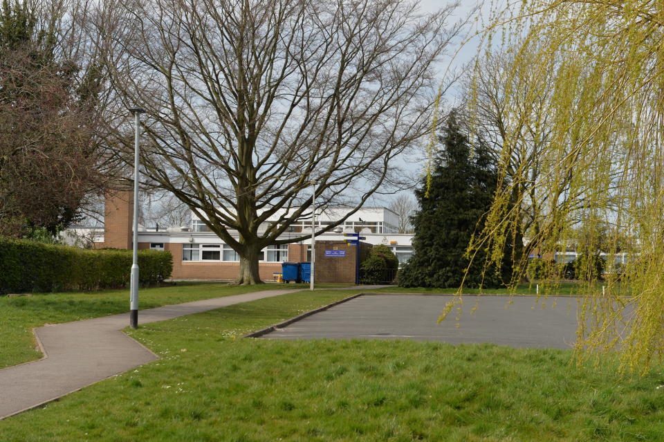 Offley Primary Academy in Sandbach, Cheshire, where Patryk Milner fell ill last week before later dying in hospital. (Reach)