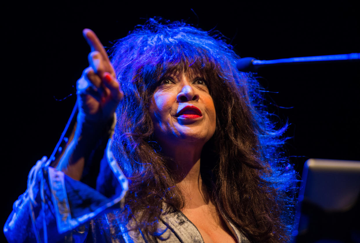 Ronnie Spector, 77, who rose to fame with the Ronettes, took to social media to remember her ex-husband Phil Spector, who died on Saturday at 81. (Photo: Samir Hussein/Redferns via Getty Images)