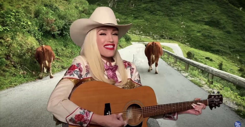 Gwen Stefani, country star? (The Tonight Show Starring Jimmy Fallon)