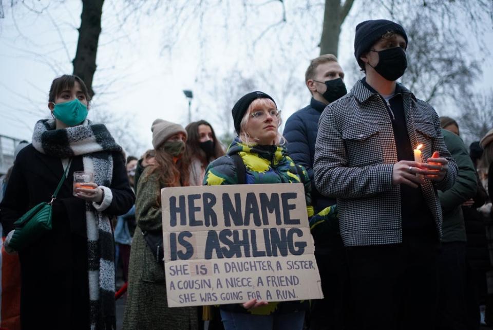 The 23-year-old was found dead on Wednesday afternoon after going for a run on the banks of the Grand Canal in Tullamore, Co Offaly in Ireland (Dominic Lipinski/PA) (PA Wire)