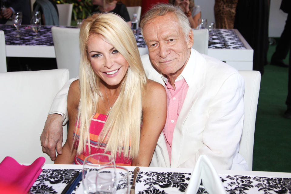 Hugh Hefner and 3rd Wife Crystal Hefners Relationship Timeline