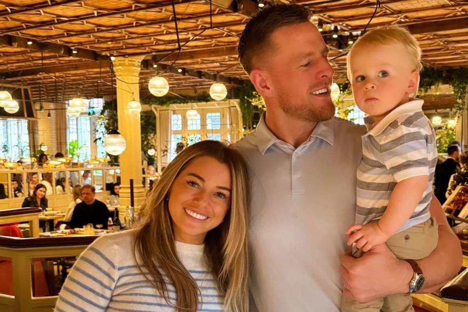 <p>JJ Watt/Instagram</p> Kealia and JJ Watt with son Koa