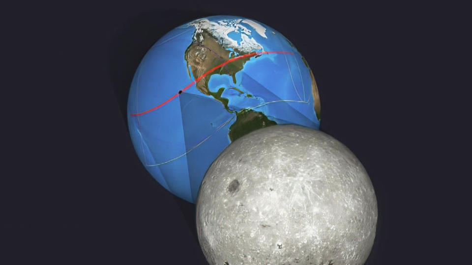 NASA total eclipse animation / Credit: NASA