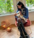 <p>To meet her newborn niece, Dua Lipa stepped into some epic, knee-high, lace-up Miu Miu boots, plus cute knitted cardigan. The 26-year-old shared pictures of the meeting on her Instagram, captioning it: 'I’m not a regular aunt, i’m a cool aunt!' [sic].</p><p><a class="link " href="https://www.matchesfashion.com/womens/designers/miu-miu" rel="nofollow noopener" target="_blank" data-ylk="slk:SHOP MIU MIU NOW;elm:context_link;itc:0;sec:content-canvas">SHOP MIU MIU NOW</a></p><p><a href="https://www.instagram.com/p/CVaiZMDsCwV/?ig_rid=db978625-b1d0-4da7-9369-e746373a5e97" rel="nofollow noopener" target="_blank" data-ylk="slk:See the original post on Instagram;elm:context_link;itc:0;sec:content-canvas" class="link ">See the original post on Instagram</a></p>