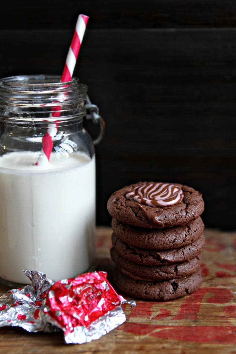 Chocolate Cake Mix Cookies