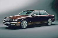 <p>For the Jaguar XJ 308 model, its Daimler sibling was dubbed <strong>Super V8 </strong>and a customer included one <strong>Elizabeth Windsor</strong>, of Windsor, Berkshire, and London SW1. For the XJ X350 edition that arrived in 2003, an ultra-plush Daimler-branded version called Super Eight was produced in 2006 for a fairly short period of time. It featured the same supercharged 4.2-litre 400bhp engine as the Jaguar XJR and Super V8 models – but all done in a dignified and comfortable Daimler manner. It looks like 106 examples were sold in the UK, and today <strong>80 </strong>are left on the road with another 16 on a SORN.</p><p>And in case you’re wondering, due to deals done over 100 years ago Jaguar retains the right to use <strong>Daimler-the-badge </strong>in certain markets like the UK despite the fact that Daimler-the-company was until recently the parent company of Mercedes-Benz.</p><p><strong>How to get one? </strong>Rarity does seem to have helped these cars retain more value than more common luxo-barges. Looks like they come up from <strong>£16,000 </strong>upwards today.</p>