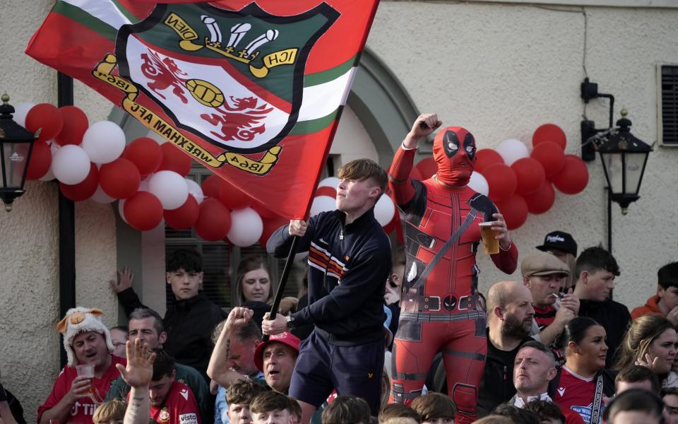 Wrexham Football Club - Ryan Reynolds and Rob McElhenney want Wrexham in the Premier League - Getty Images/Christopher Furlong