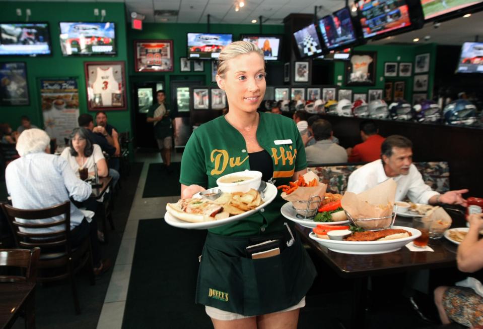 Duffy's will offer a special football-viewing brunch for the Dolphins-Chiefs game on Sunday, Nov. 5.