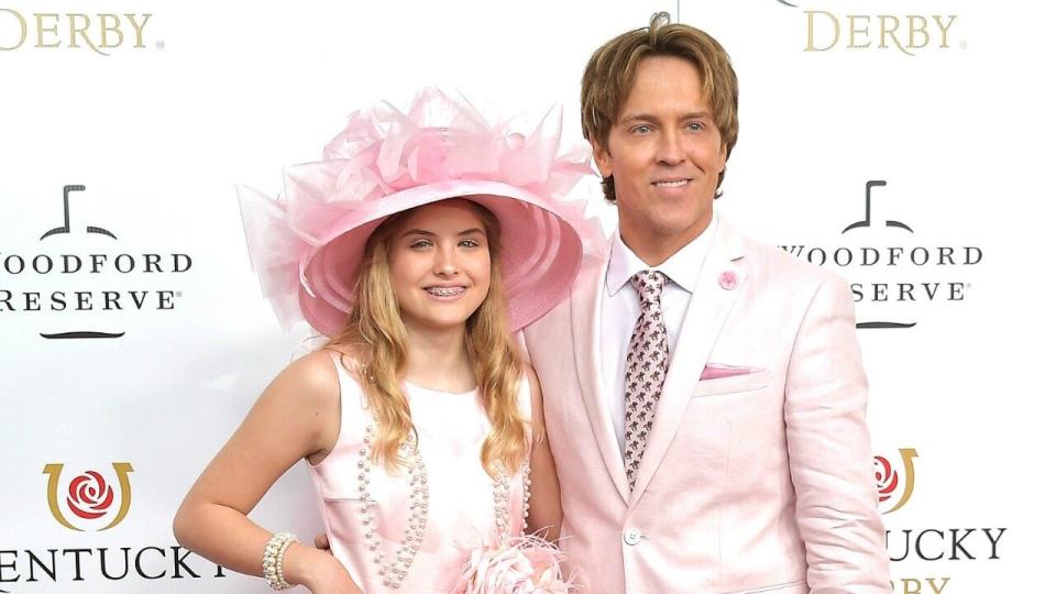 Dannielynn's dad, Larry Birkhead, gave her a sweet surprise to commemorate the occasion.