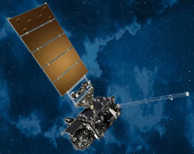 GOES-R series satellite