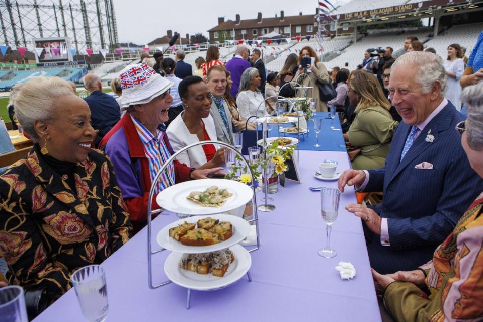 The Prince of Wales during the Big Jubilee Lunch at the Oval (Jamie Lorriman/Daily Telegraph/PA) (PA Wire)